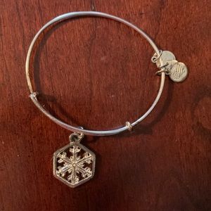 Alex and ani snowflake bracelet